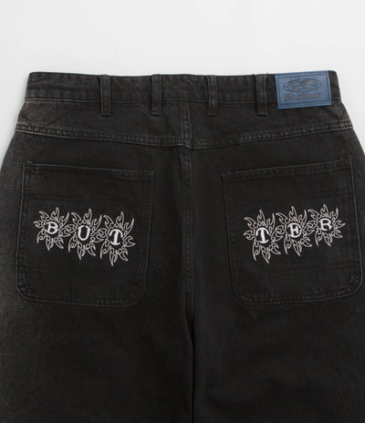 Butter Goods Bronco Jeans - Washed Black
