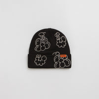 Butter Goods Bugs Beanie in Black thumbnail