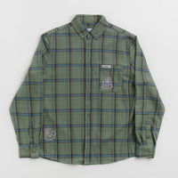 Butter Goods Bugs Flannel Shirt in Sage thumbnail