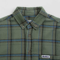 Butter Goods Bugs Flannel Shirt in Sage thumbnail