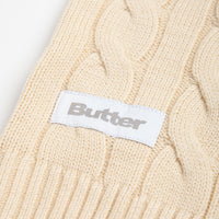 Butter Goods Cable Knit Vest - Bone thumbnail