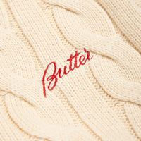 Butter Goods Cable Knit Vest - Bone thumbnail