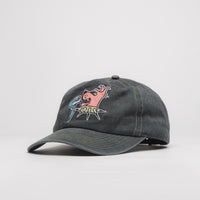 Butter Goods Canine 5 Panel Cap in Washed Black thumbnail
