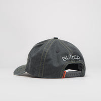 Butter Goods Canine 5 Panel Cap in Washed Black thumbnail