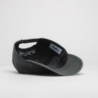 Butter Goods Canine 5 Panel Cap in Washed Black thumbnail