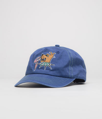 Butter Goods Canine 5 Panel Cap in Washed Navy