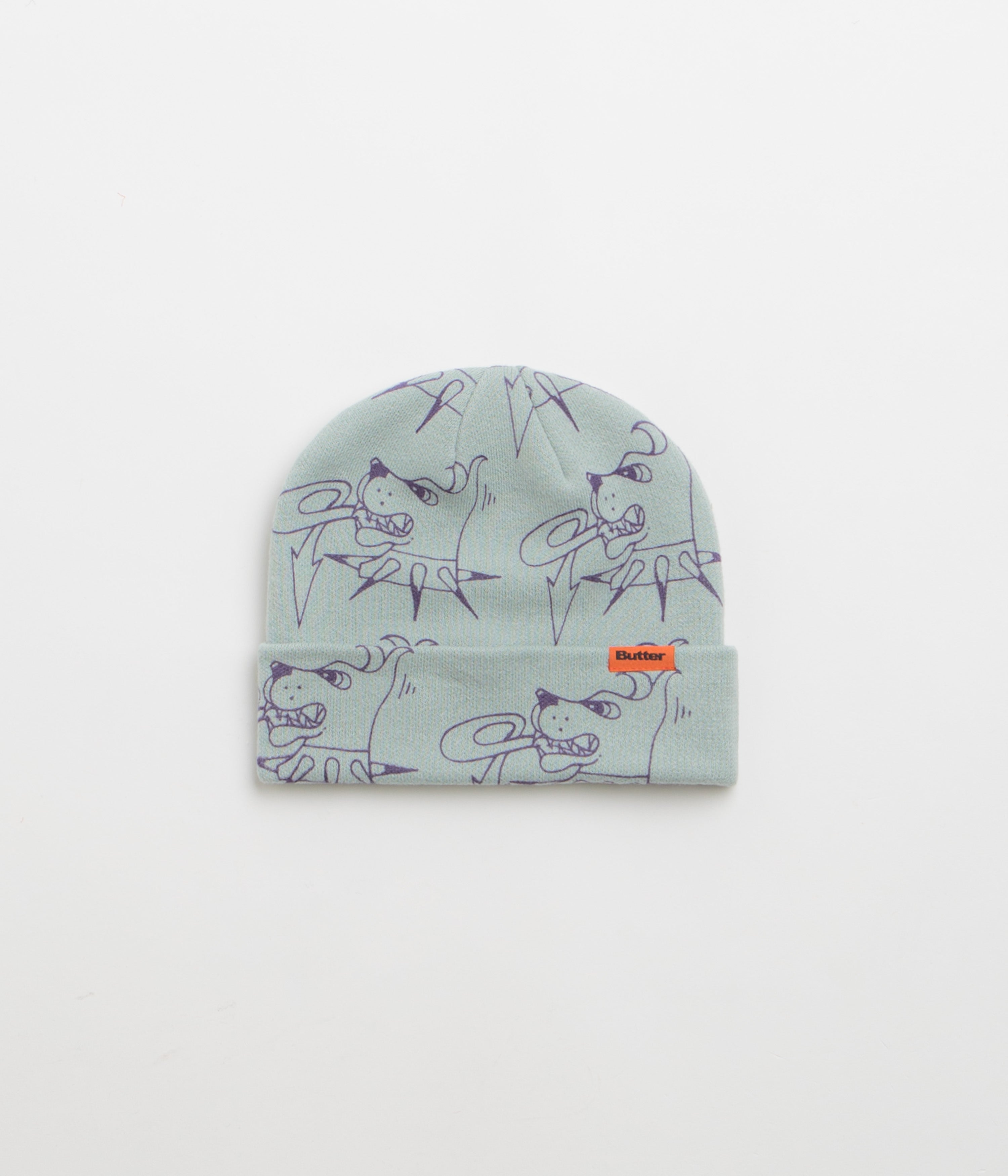 Butter Goods Canine Beanie in Grey