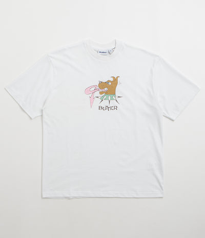 Butter Goods Canine T-Shirt - White