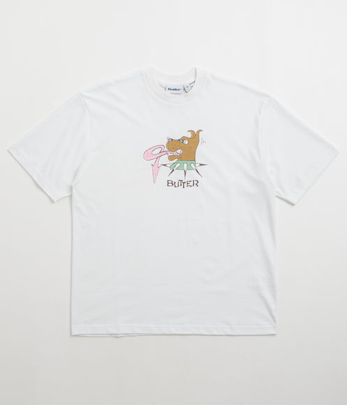 Butter Goods Canine T-Shirt - White