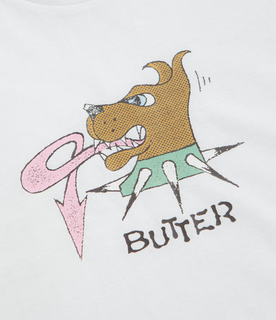 Butter Goods Canine T-Shirt - White