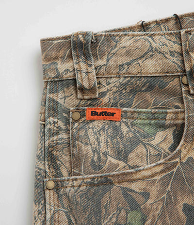 Butter Goods Carpenter Jeans in Forest Camo