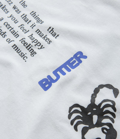 Butter Goods Certain Feeling T-Shirt - White