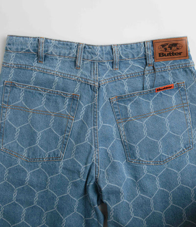 Butter Goods Chain Link Jeans - Washed Indigo