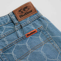 Butter Goods Chain Link Jeans - Washed Indigo thumbnail