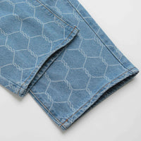 Butter Goods Chain Link Jeans - Washed Indigo thumbnail