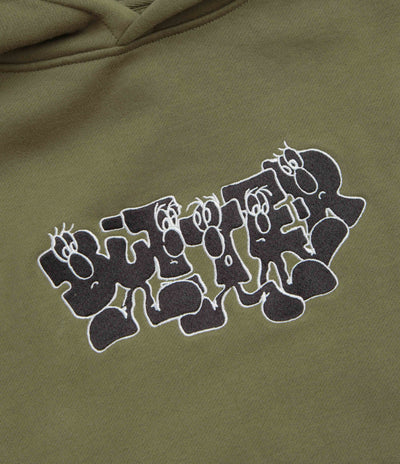 Butter Goods Character Hoodie - Army