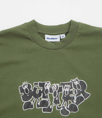 Butter Goods Character T-Shirt - Army