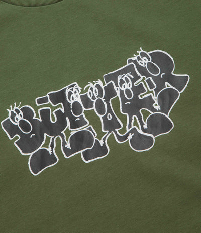 Butter Goods Character T-Shirt - Army