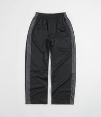 Butter Goods Check Tape Tracksuit Pants in Black