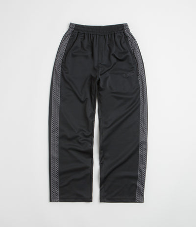 Butter Goods Check Tape Tracksuit Pants in Black