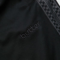 Butter Goods Check Tape Tracksuit Pants in Black thumbnail