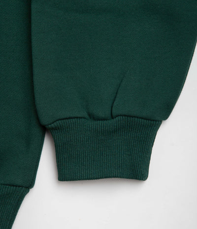 Butter Goods Chenille Logo Hoodie - Forest