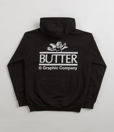 Butter Goods Cherub Hoodie in Black