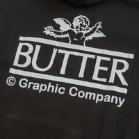 Butter Goods Cherub Hoodie in Black thumbnail