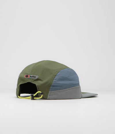 Butter Goods Cliff 4 Panel Cap in Army