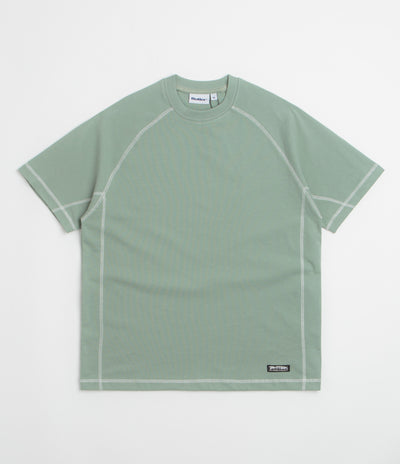 Butter Goods Cliff Contrast T-Shirt in Dull Mint