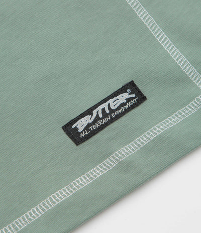 Butter Goods Cliff Contrast T-Shirt in Dull Mint