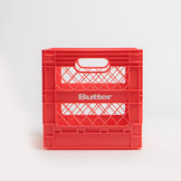 Butter Goods Collapsable Record Crate - Red thumbnail