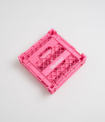 Butter Goods Collapsible Record Crate - Pink