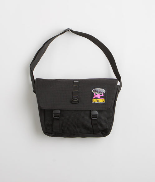 Butter Goods Commute Side Bag - Black Ripstop