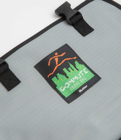 Butter Goods Commute Side Bag in Black Ripstop
