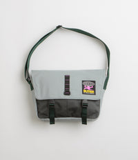 Butter Goods Commute Side Bag in Grey and Dark Teal