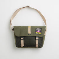 Butter Goods Commute Side Bag in Olive and Khaki Ripstop thumbnail