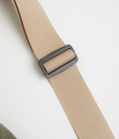Butter Goods Commute Side Bag in Olive and Khaki Ripstop
