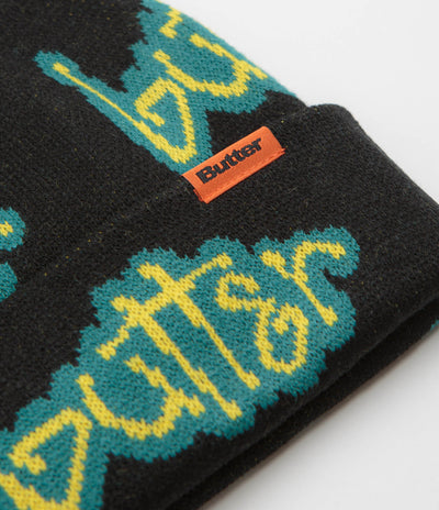 Butter Goods Connection Beanie in Black