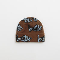 Butter Goods Connection Beanie in Chocolate thumbnail