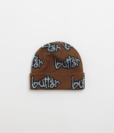 Butter Goods Connection Beanie in Chocolate