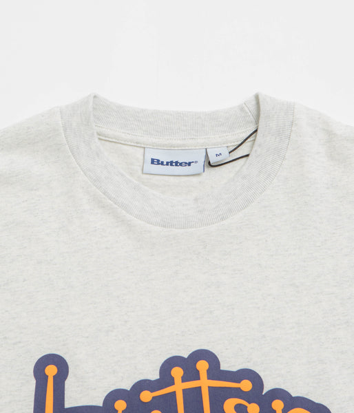 Butter Goods Connection T-Shirt - Ash | Flatspot
