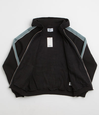 Butter Goods Connection Zip-Thru Hoodie - Black