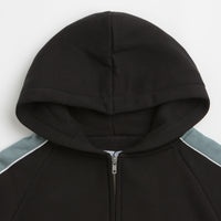 Butter Goods Connection Zip-Thru Hoodie - Black thumbnail
