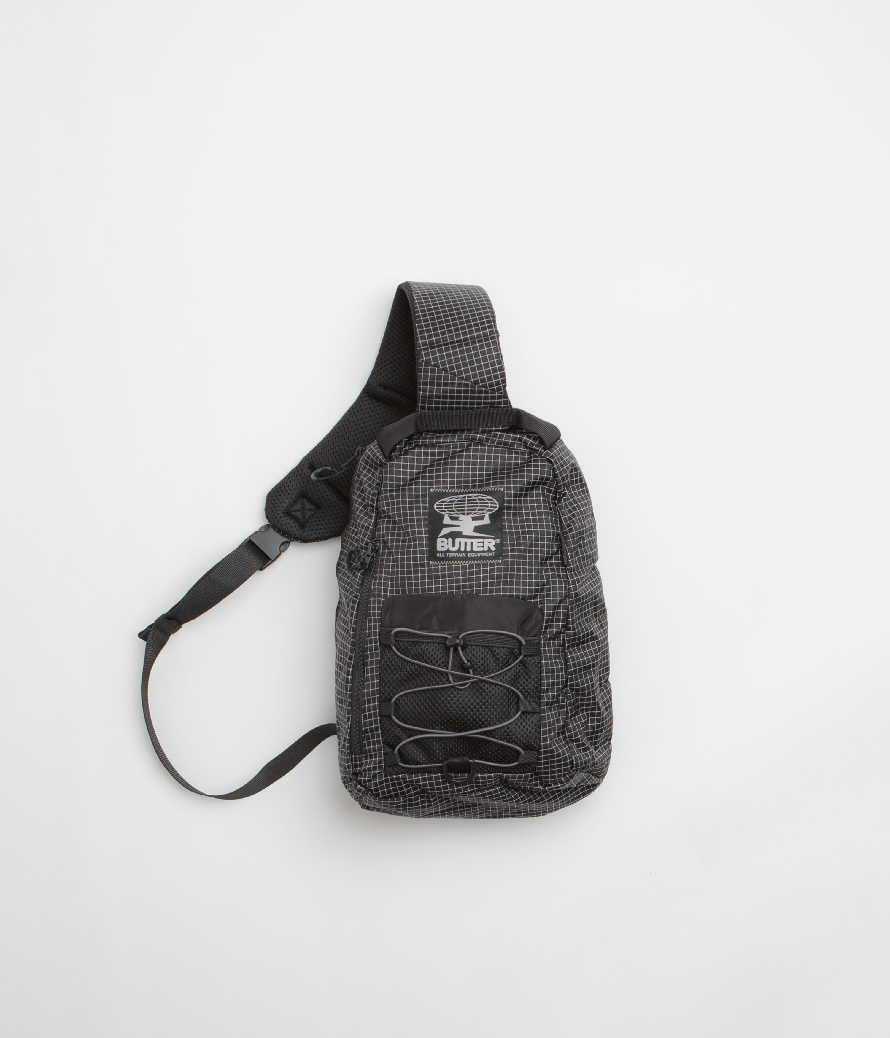 Butter Goods Cordura Express Shoulder Bag in Black