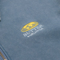 Butter Goods Corp 1/4 Zip Sweatshirt - Navy thumbnail