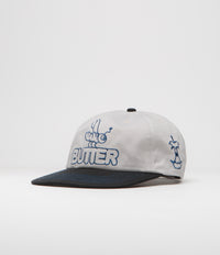 Butter Goods Critter Cap in Grey and Black