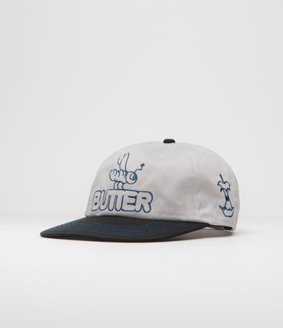 Butter Goods Critter Cap in Grey and Black