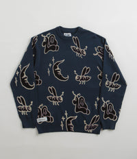 Butter Goods Critter Knitted Sweatshirt - Slate