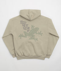 Butter Goods Croaker Hoodie in Taupe